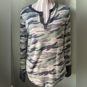 Camo Waffle Longsleeve